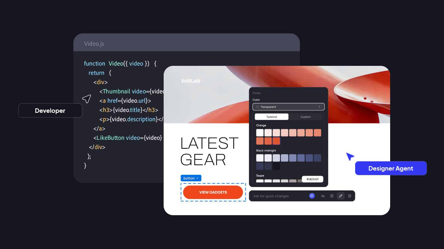 Building a Visual Point-&-Click Editor on Top of Agent-Generated React: What it Takes