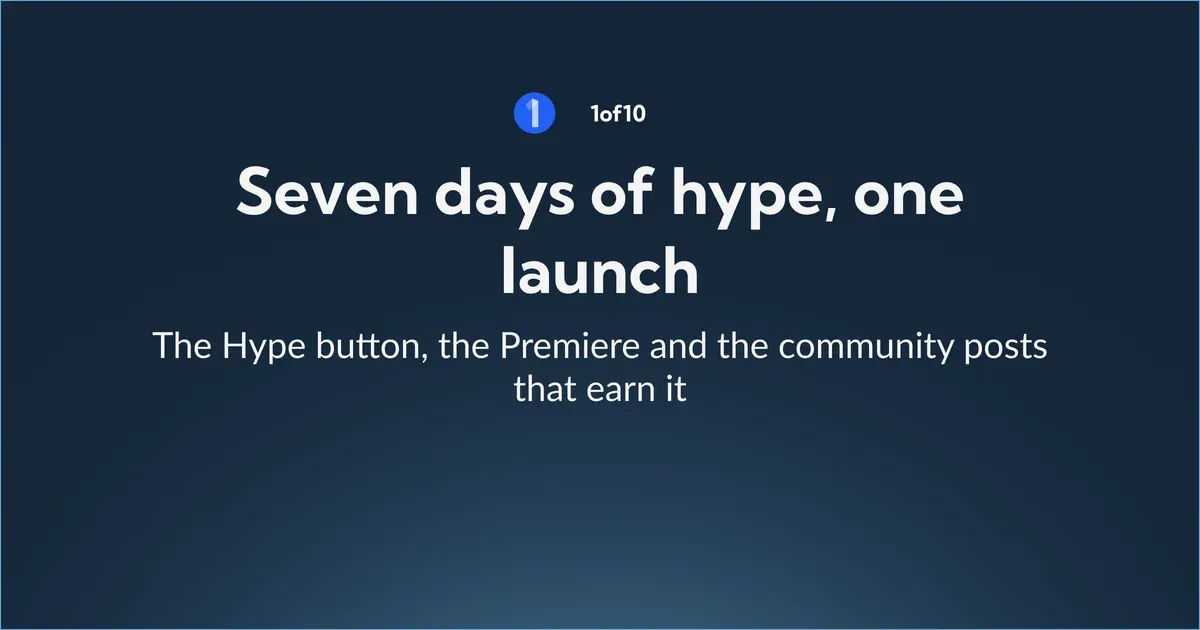 How to Hype a YouTube Video: The Hype Button and a 7-Day Launch Plan