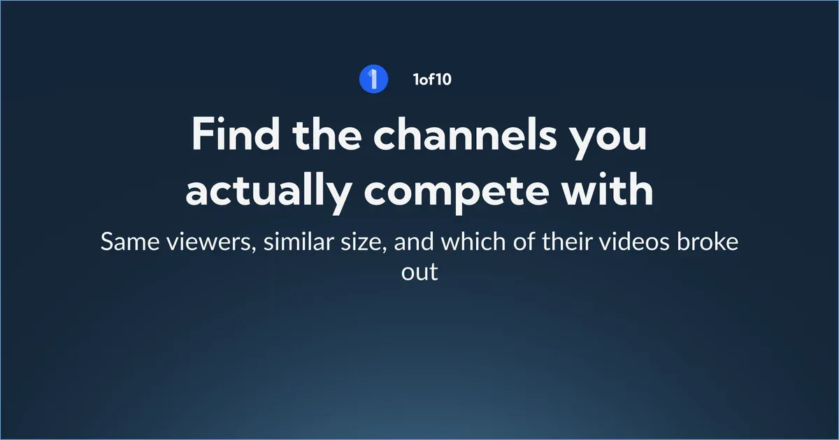How to Find and Track Competitor YouTube Channels (2026)