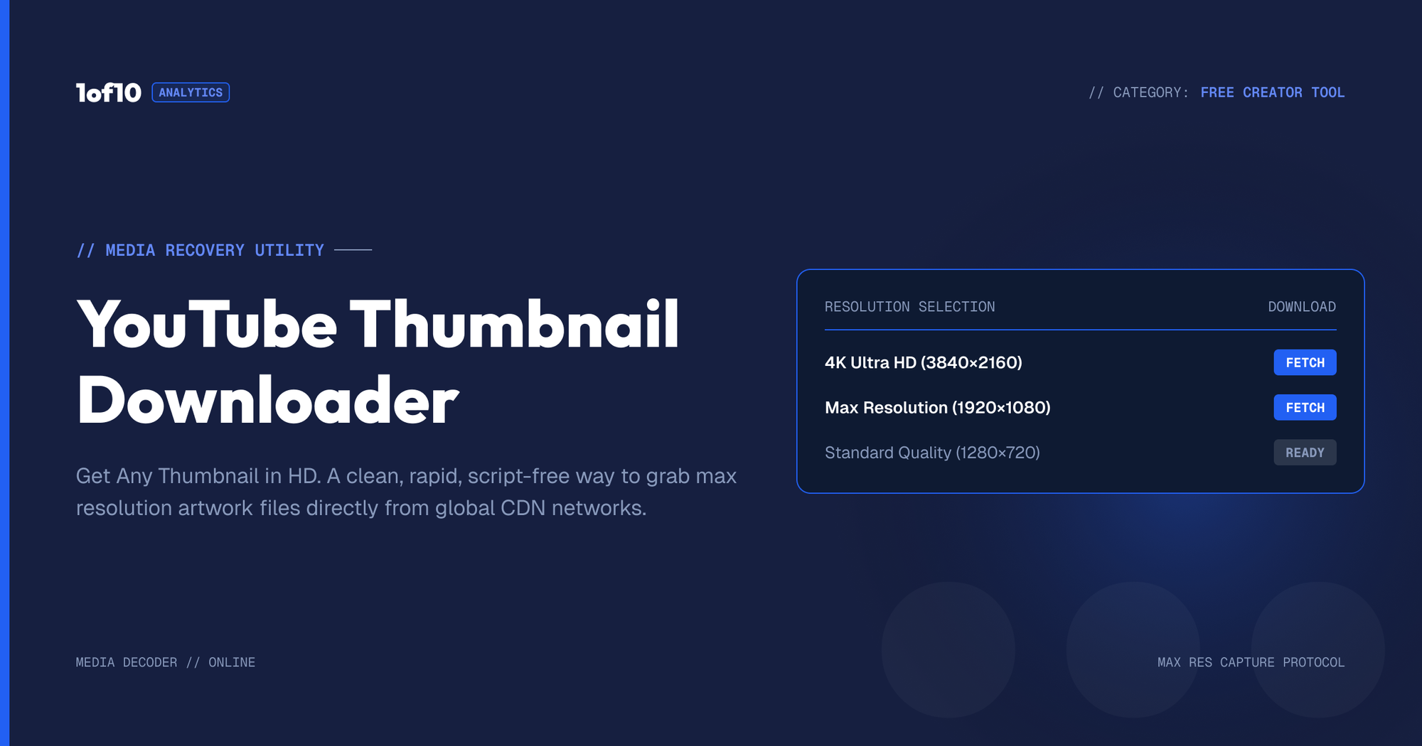 YouTube Thumbnail Downloader: Get Any Thumbnail in HD