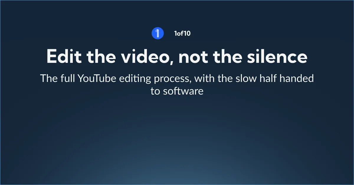 How to Edit YouTube Videos in 2026 (Without Learning Premiere Pro First)