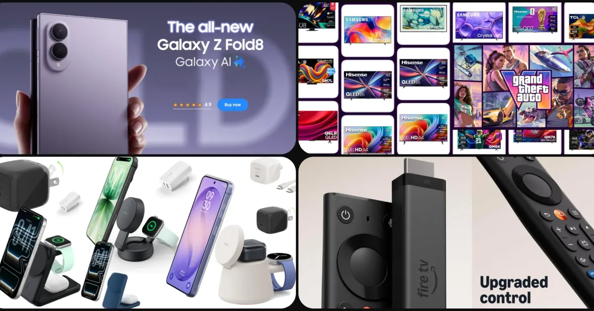Deals: Galaxy Z Fold 8 up to $546 off, Belkin magnetic charging stations from $43, up to $1,100 off TVs, more