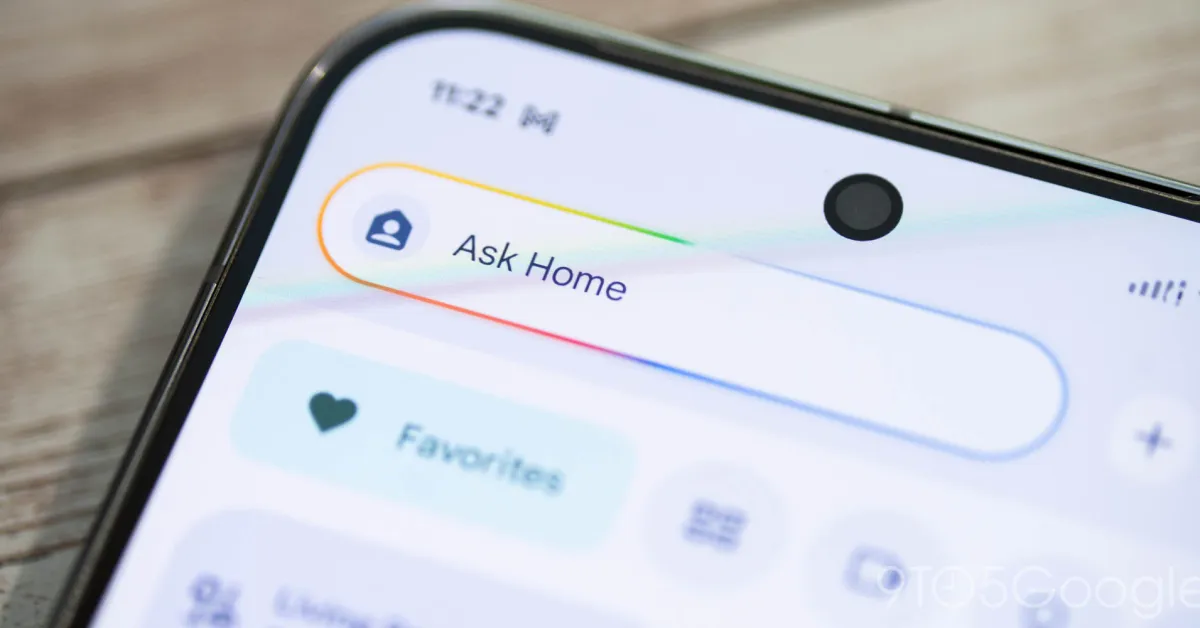 Google Home update rolling out with improved Favorites, more app & Gemini fixes