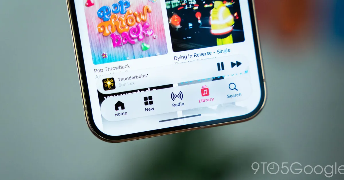 Apple Music 7.0 beta brings Liquid Glass redesign to Android