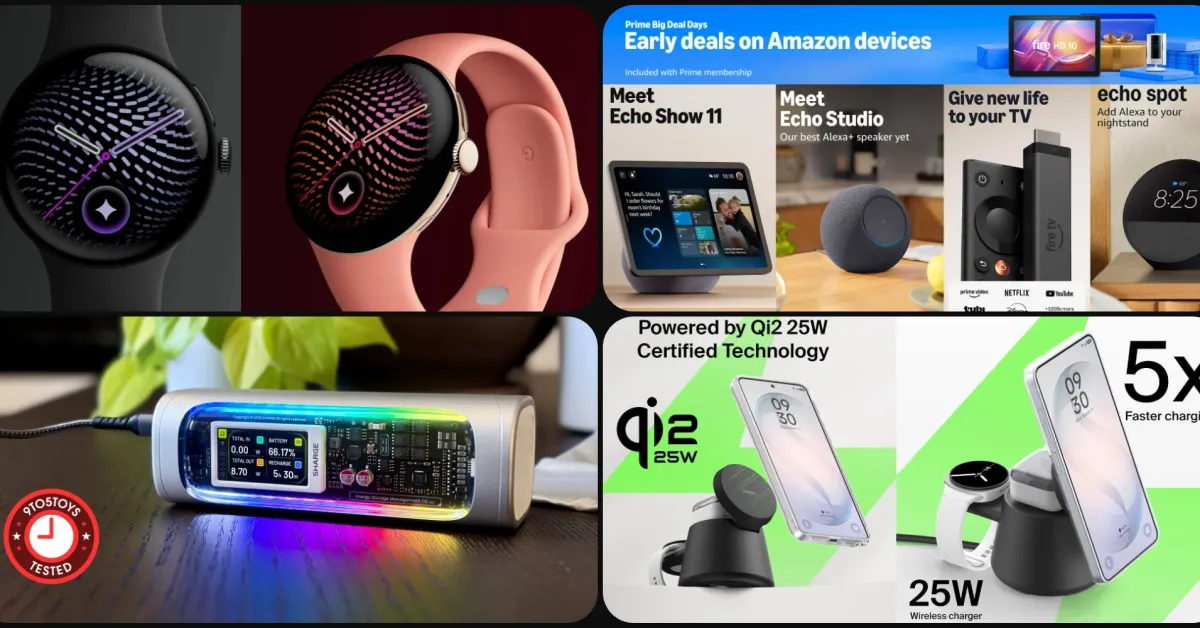 Deals: Pixel Watch 5 up to $138 off, Belkin 25W 3-in-1 magnetic charger for Android, OmniBook 3 $150 off, more