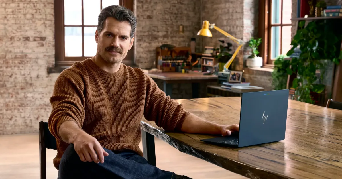 The Googlebook marketing push starts with Henry Cavill
