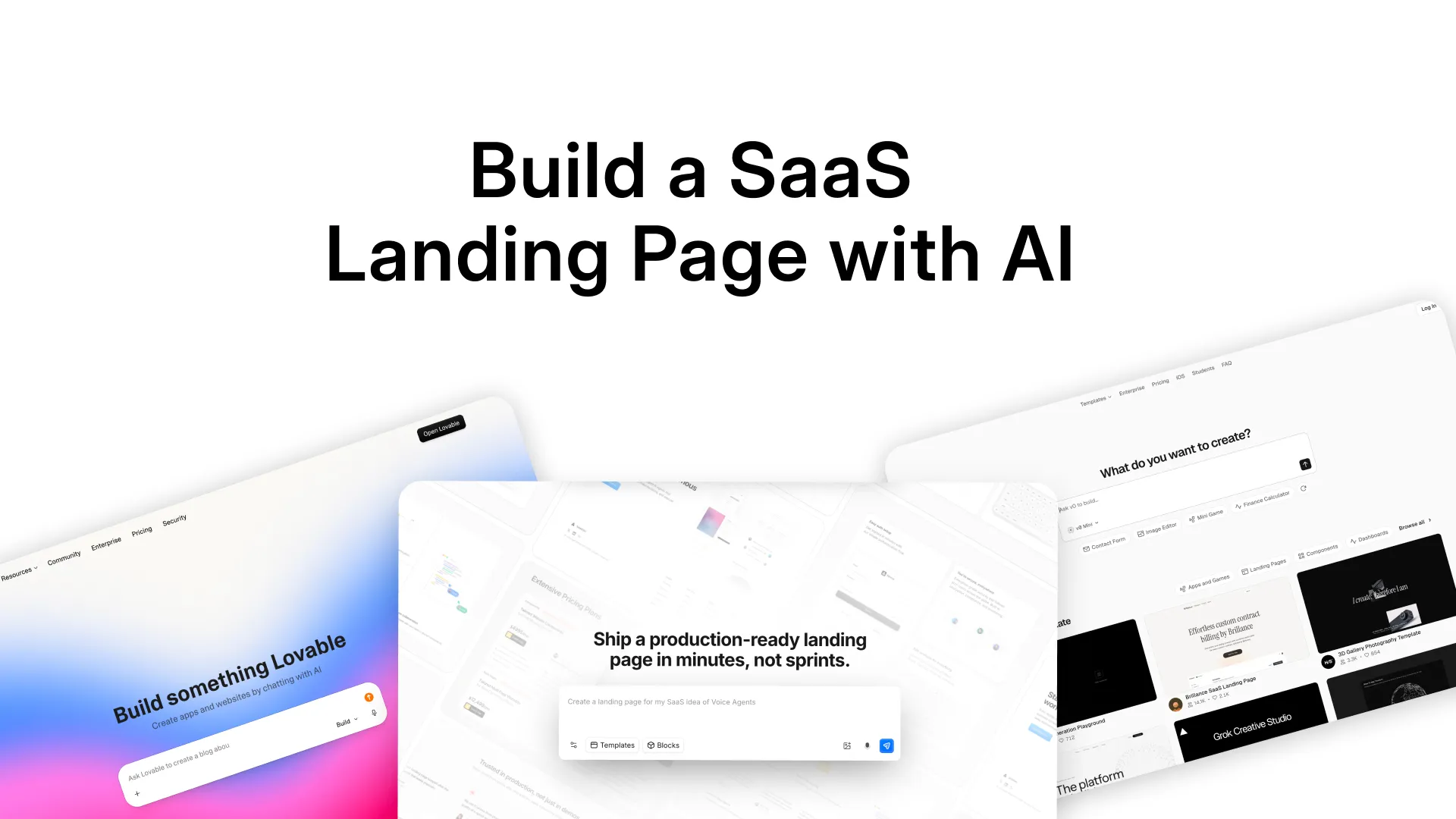 How to Build a SaaS Landing Page With AI (From Prompt to Live Site)