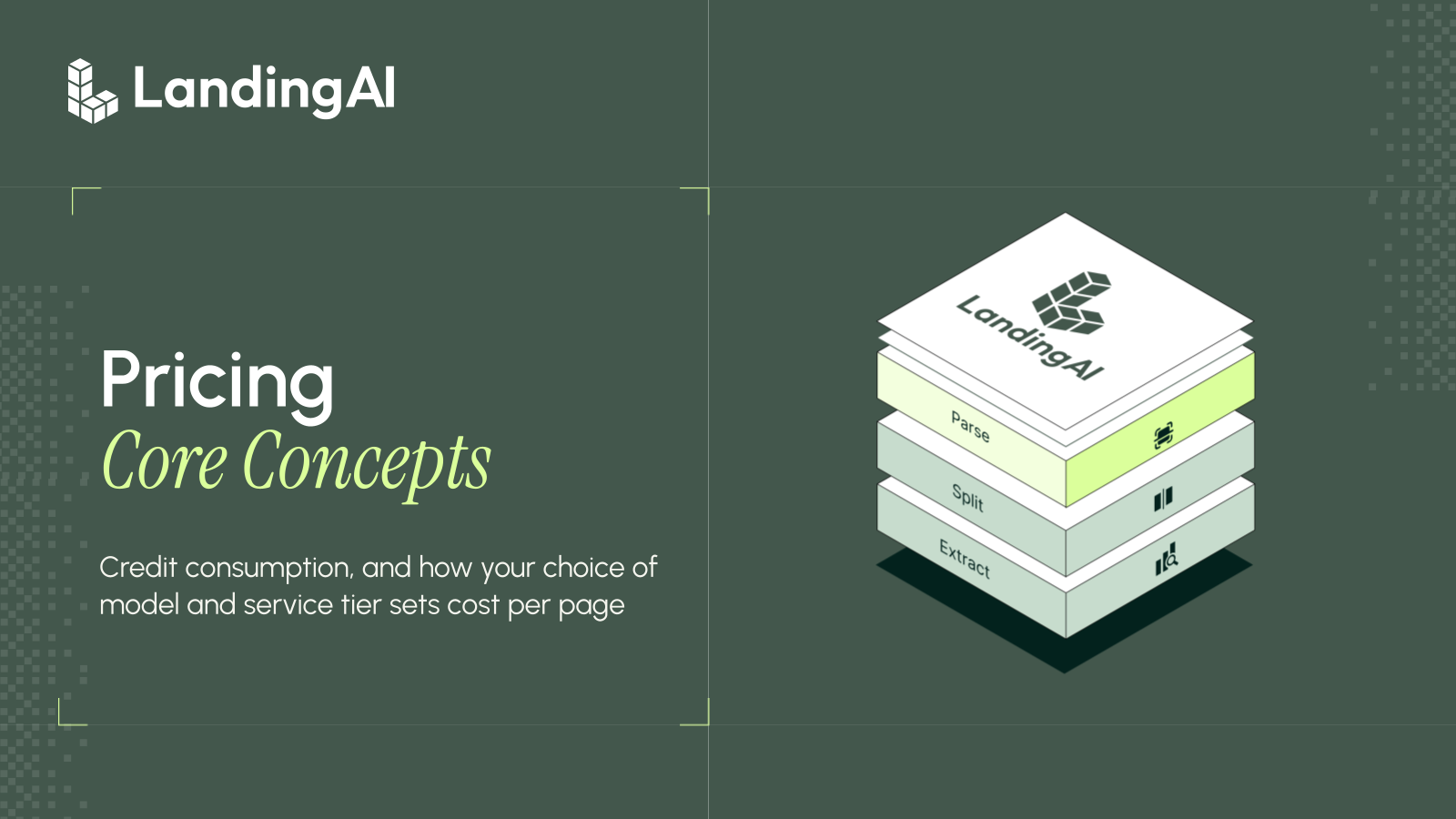 Agentic Document Extraction Pricing Core Concepts