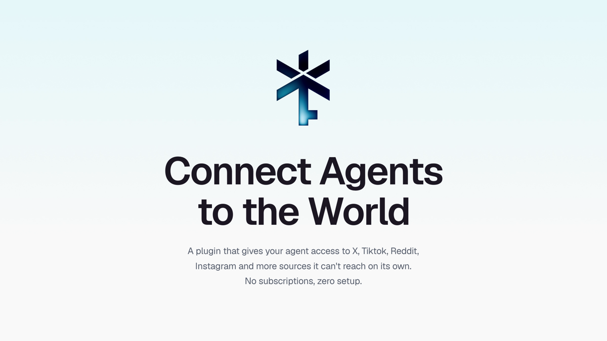 AgentKey: Connect AI Agents to More Services with One Unified API Key