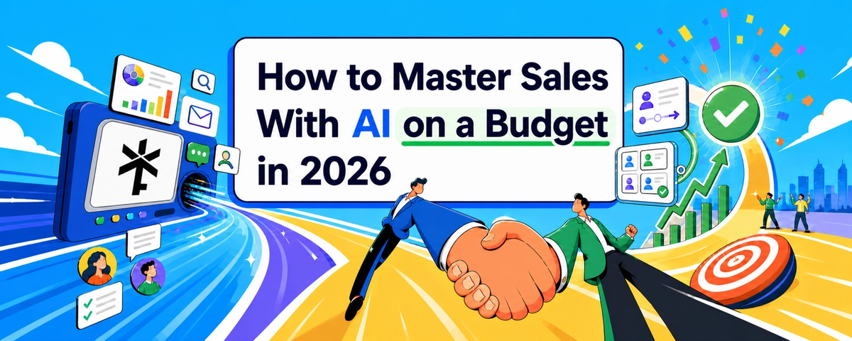 How to Master Sales With AI on a Budget in 2026