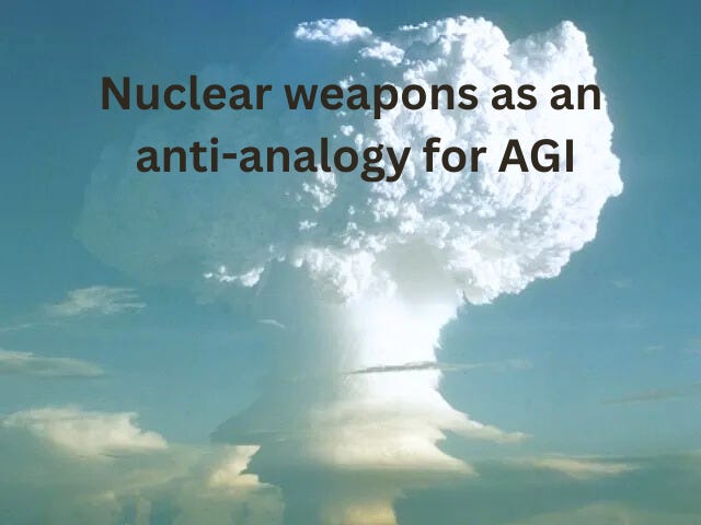 AGI is not a milestone