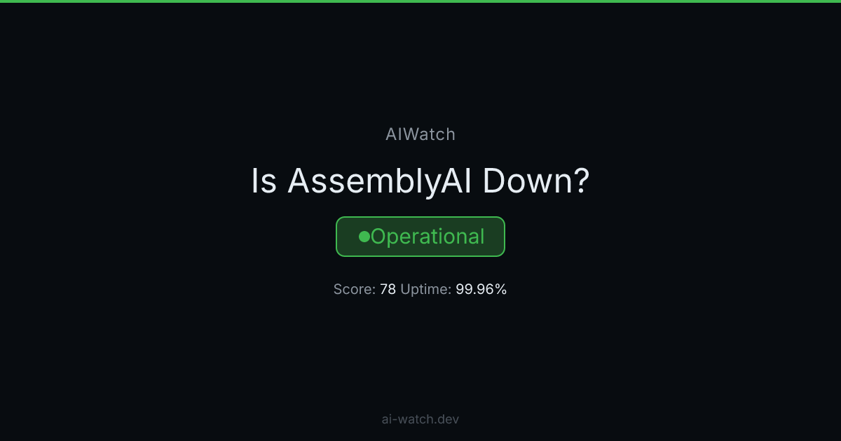 π’ AssemblyAI: Resolved β Increased turnaround times for Async Universal-3 model