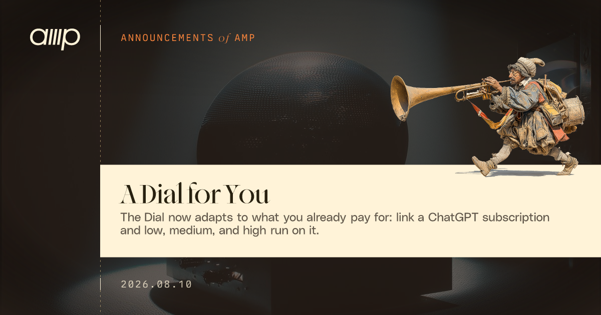 A Dial for You
