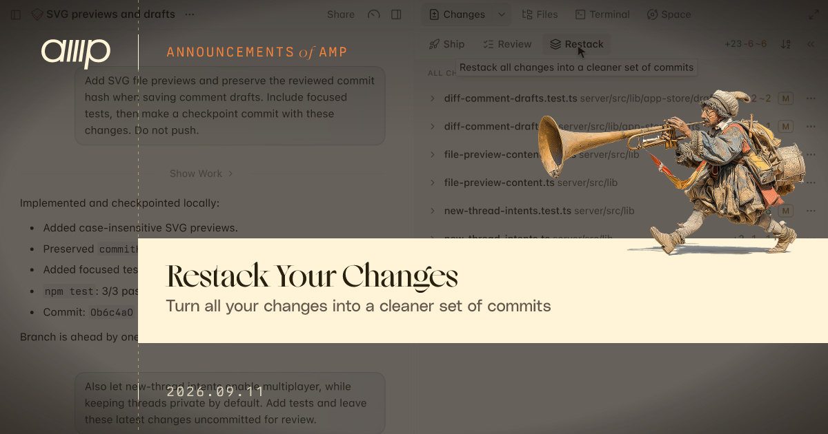 Restack Your Changes