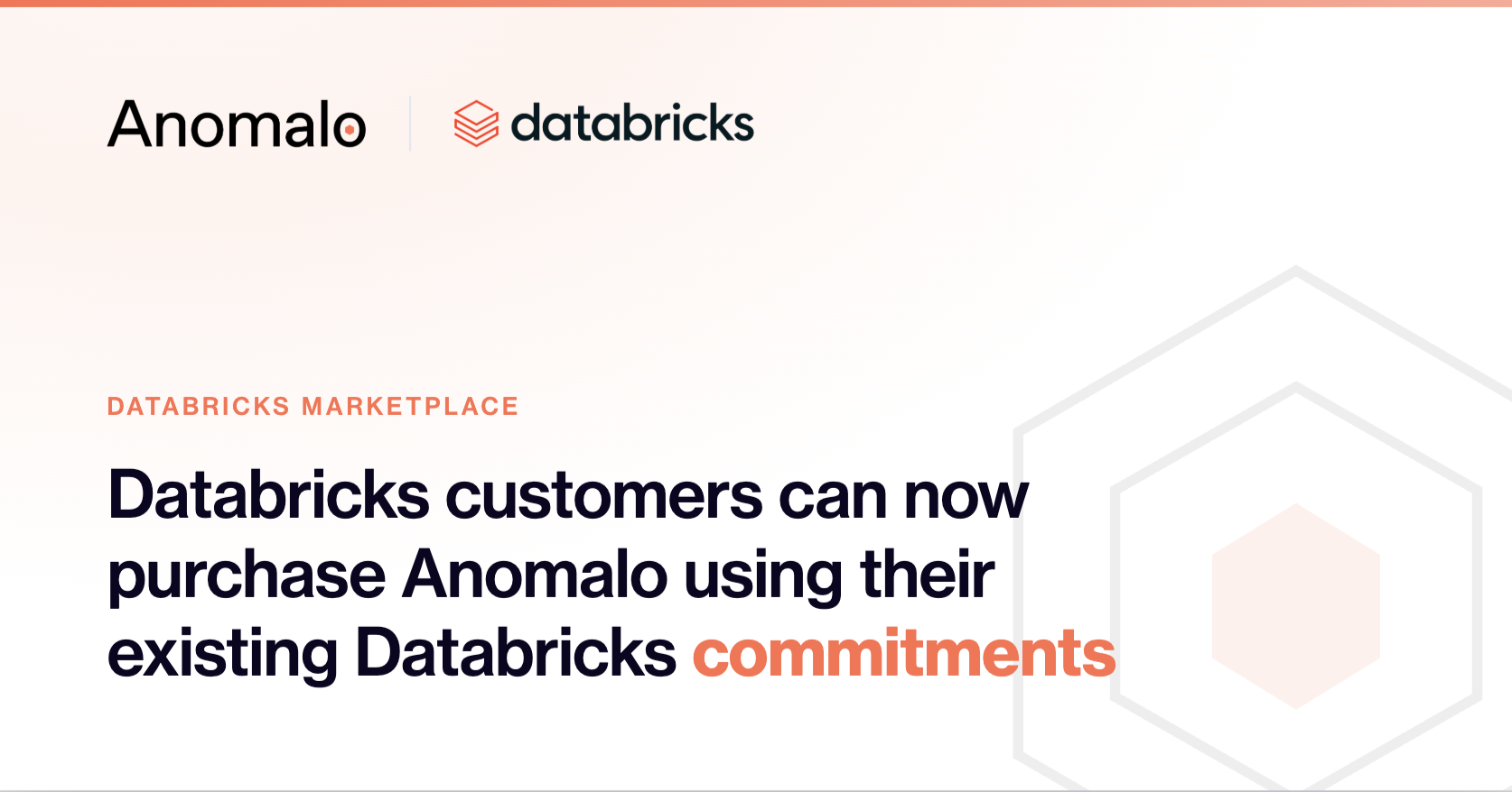 Databricks Customers Can Now Purchase Anomalo Using Their Existing Databricks Commitments