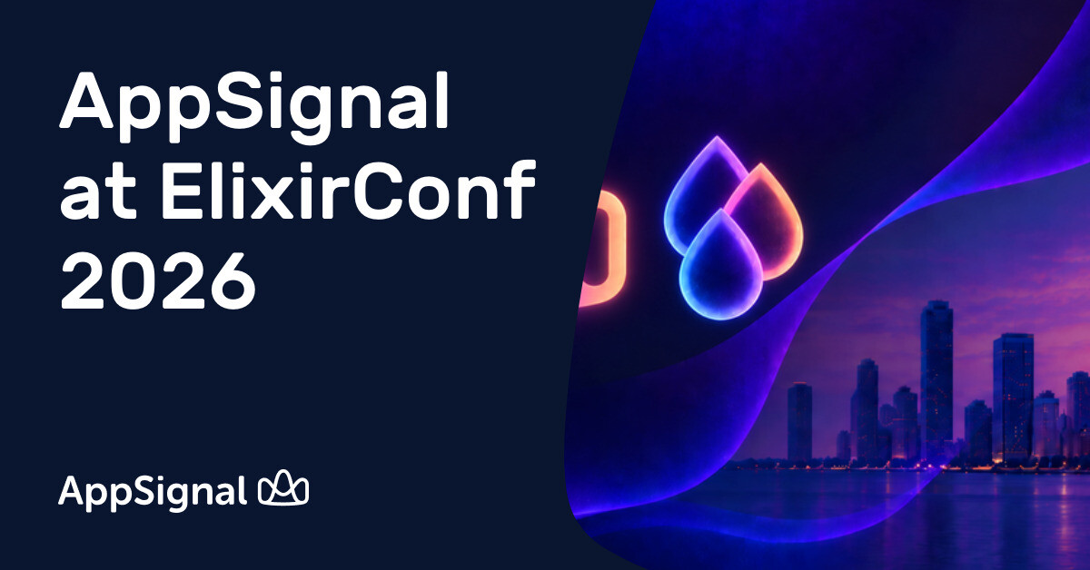 AppSignal at ElixirConf 2026