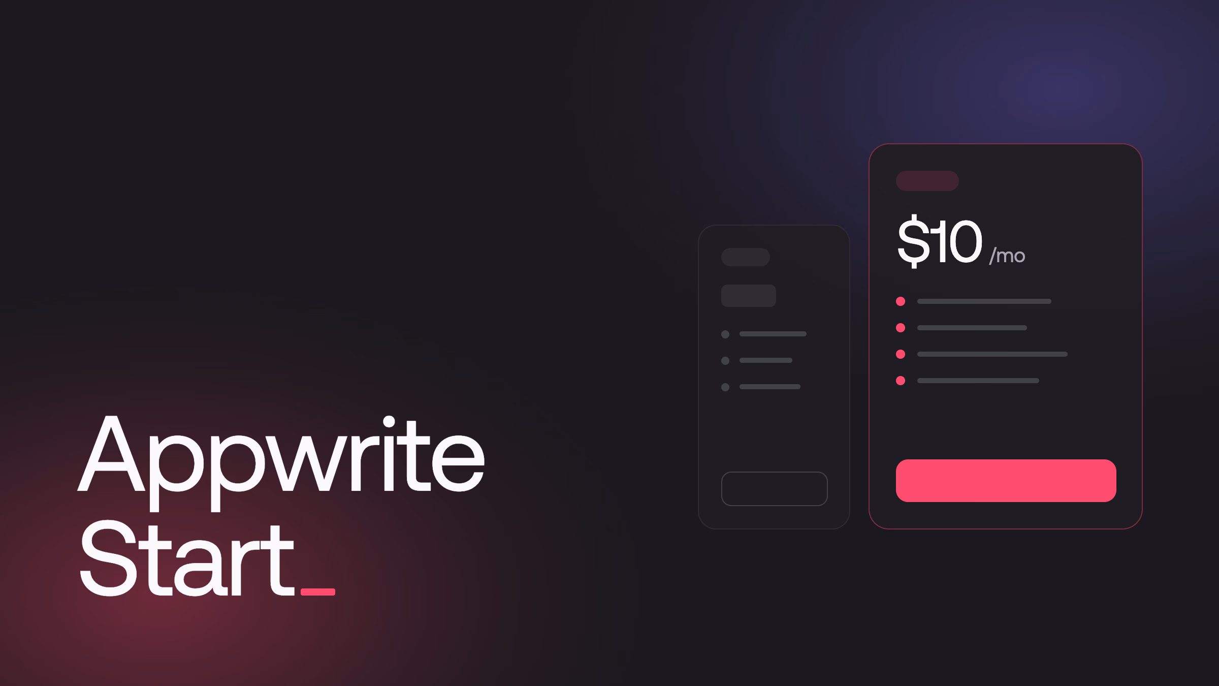 Introducing Appwrite Start