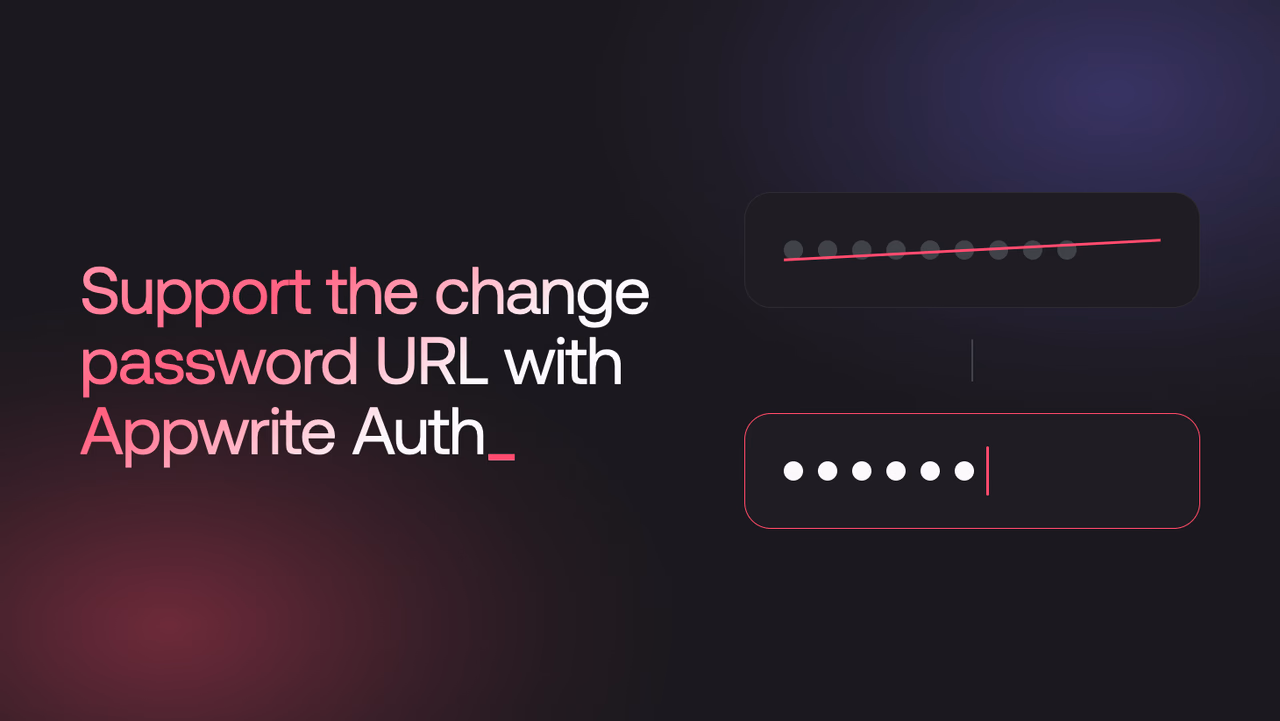 Support the well-known change password URL with Appwrite Auth