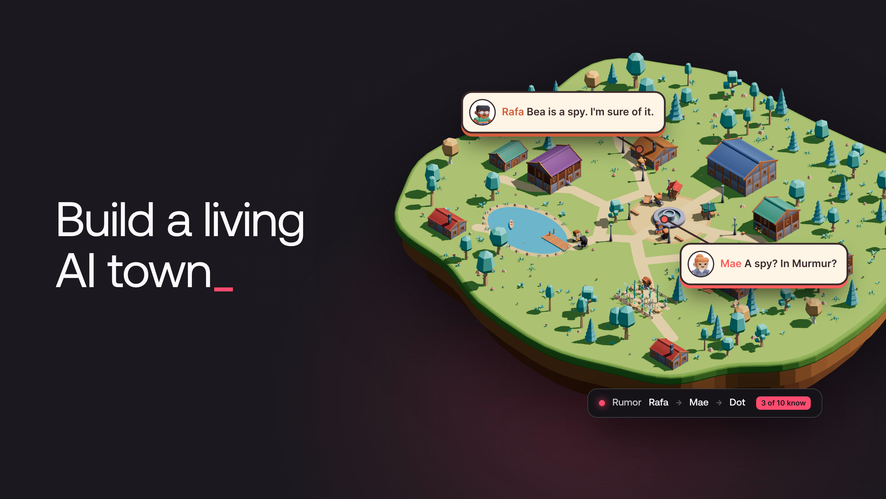 Build a living AI town with Appwrite Functions, TablesDB, and Realtime