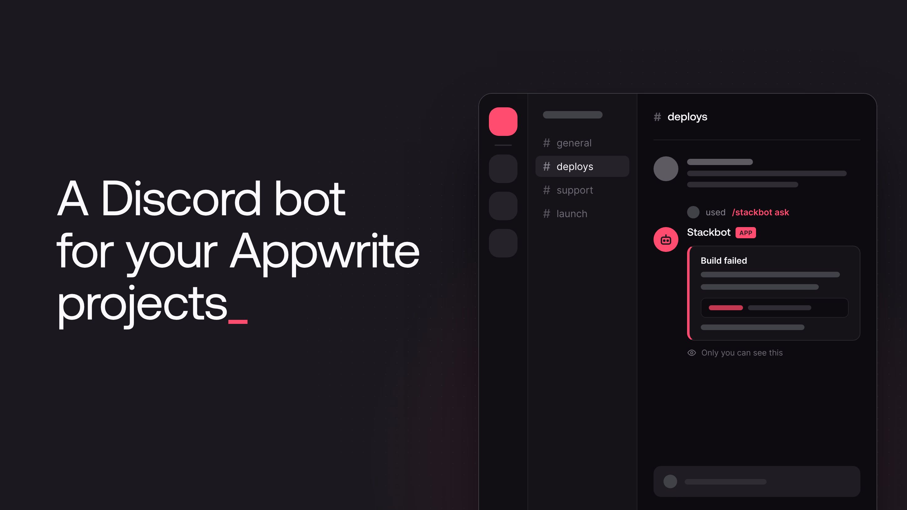 Build a Discord bot for your Appwrite projects with Appwrite Functions