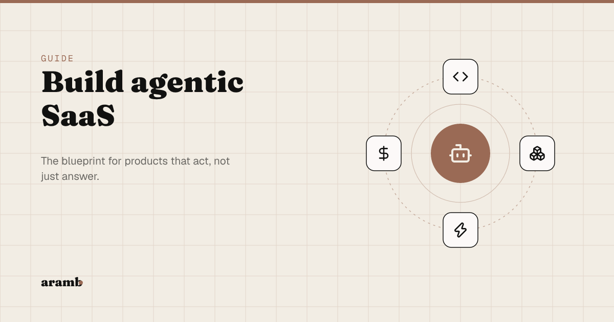 How to build an agentic SaaS — build it, then sell it