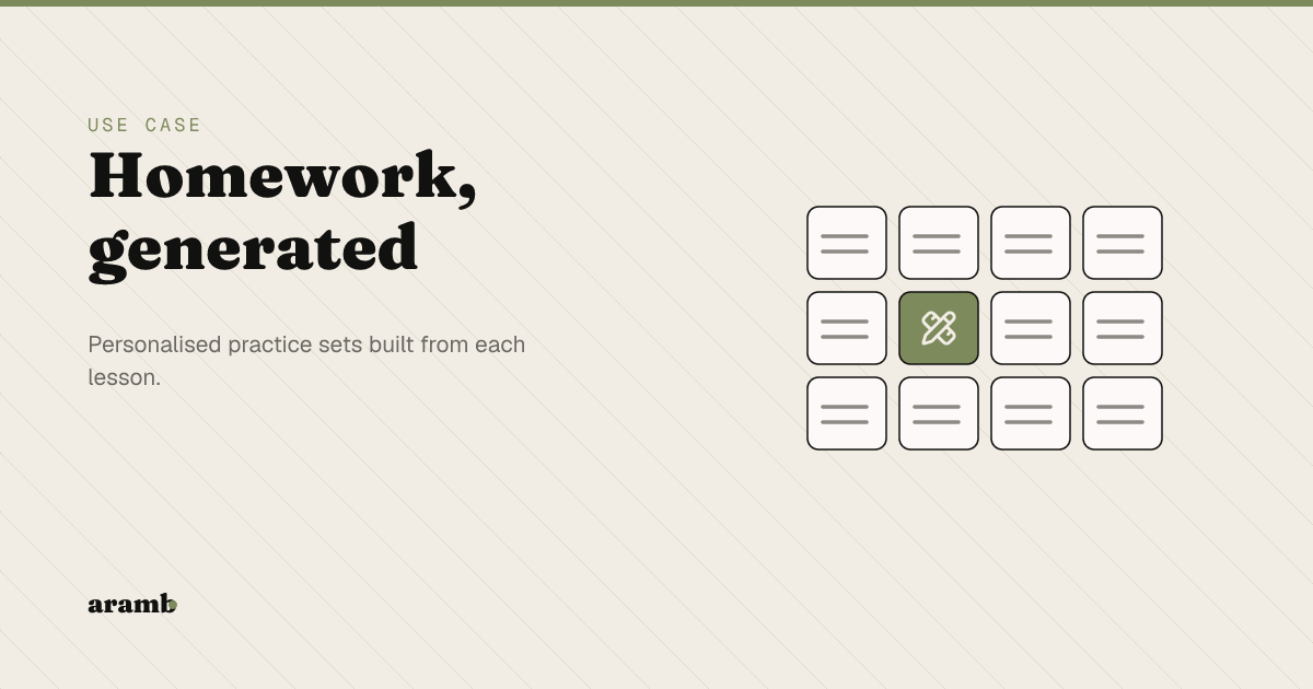 AI homework generator agent: what it does, how to build it, and what it costs (2026)
