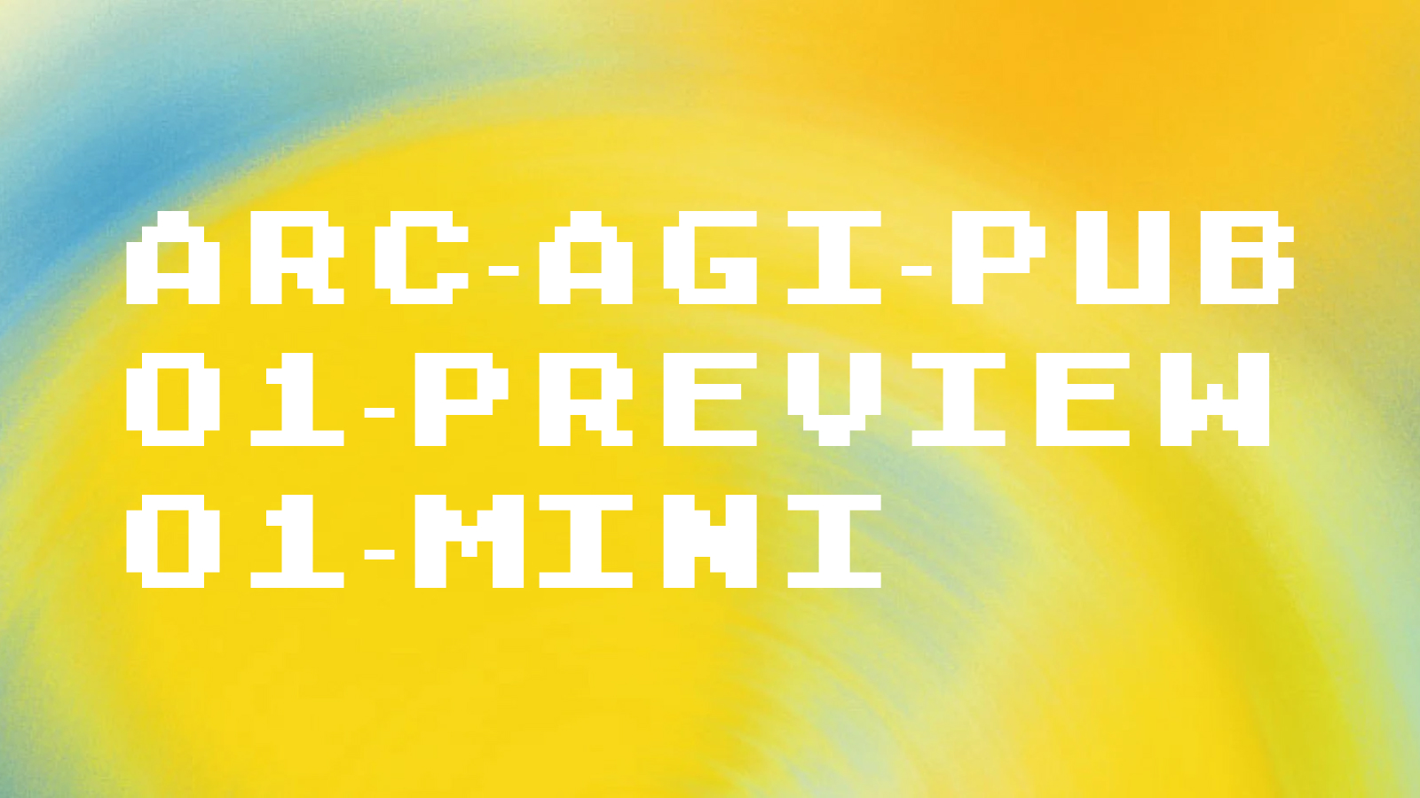 OpenAI o1 Results on ARC-AGI-Pub