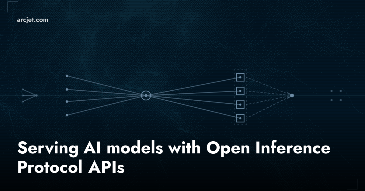 Serving AI models with Open Inference Protocol APIs