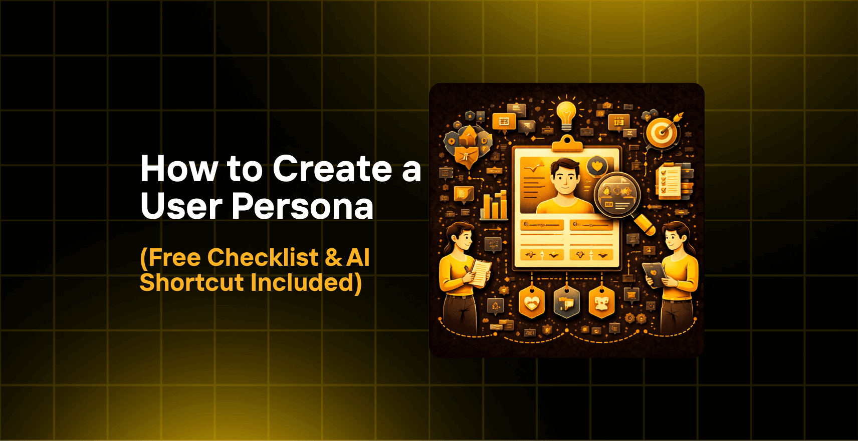 How to Create a User Persona (Free Checklist & AI Shortcut Included)