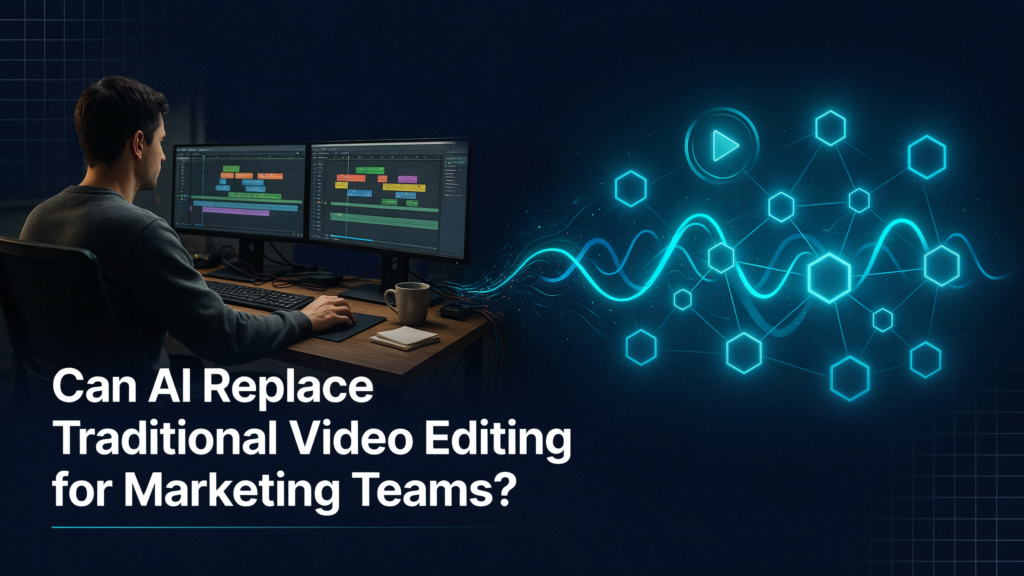 Can AI Replace Traditional Video Editing for Marketing Teams?