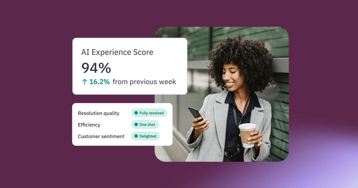 Introducing AI Experience Scores