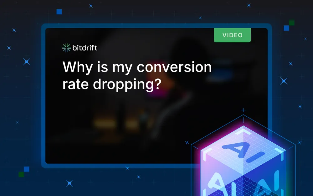 Agentic investigation with bitdrift: Why is my conversion rate dropping?
