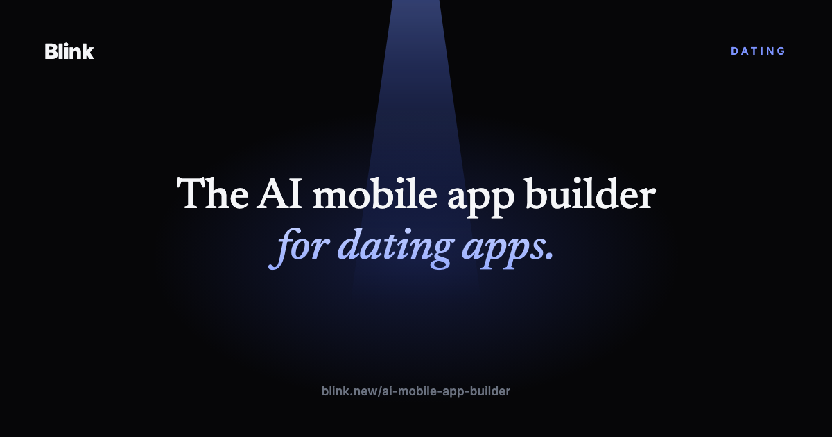Best AI Mobile App Builder for Dating Apps in 2026