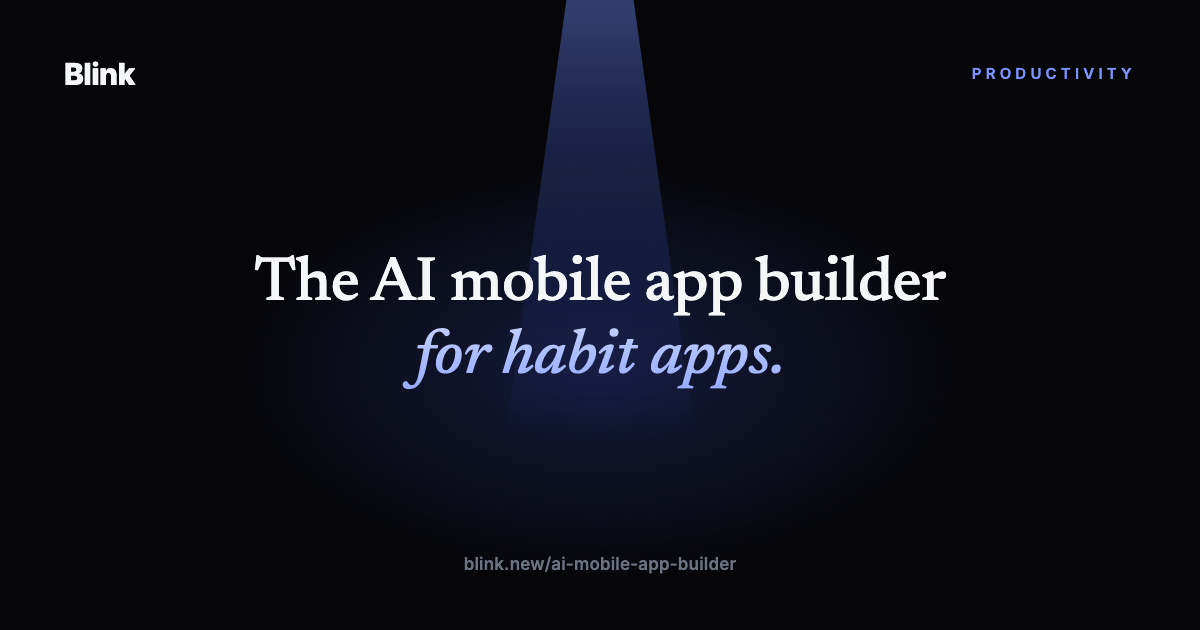 Best AI Mobile App Builder for Habit and Productivity Apps in 2026