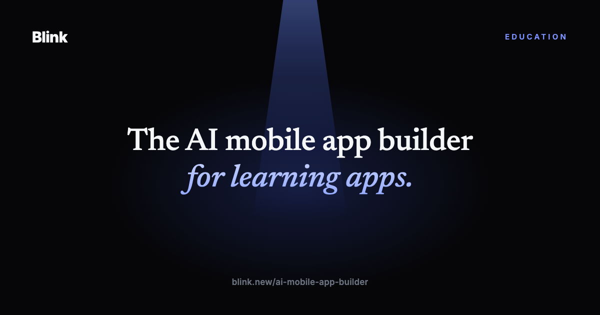 Best AI Mobile App Builder for Education and Learning Apps in 2026