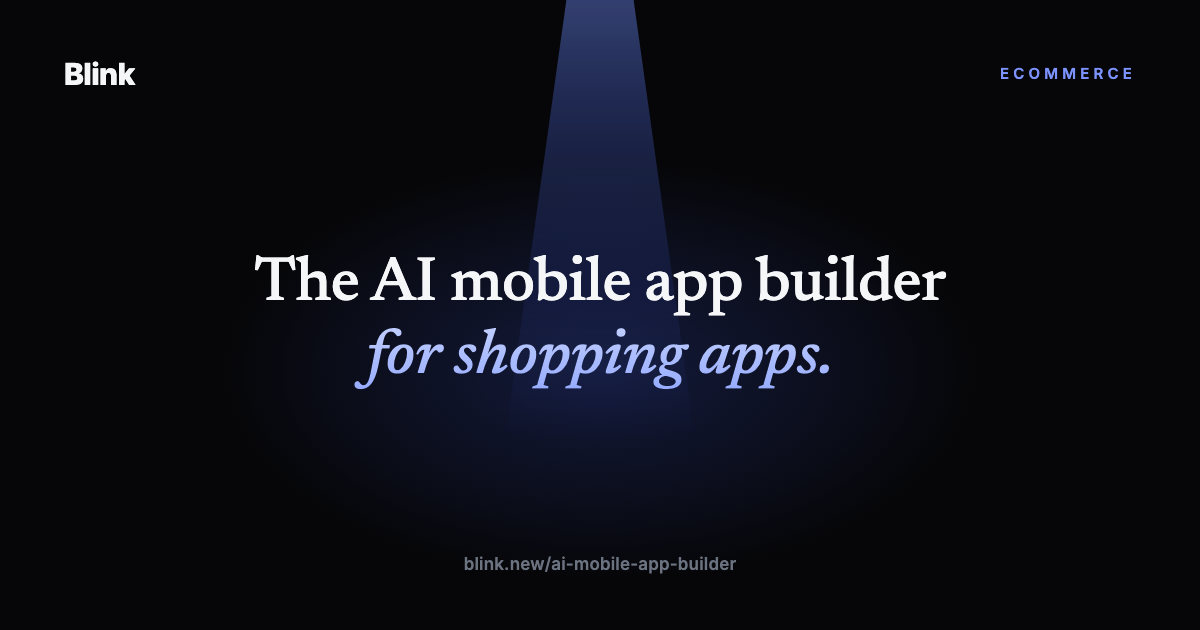 Best AI Mobile App Builder for Ecommerce and Shopping Apps in 2026