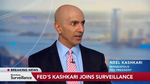Fed’s Kashkari on Rates, Inflation, Bond Yields, US Economy