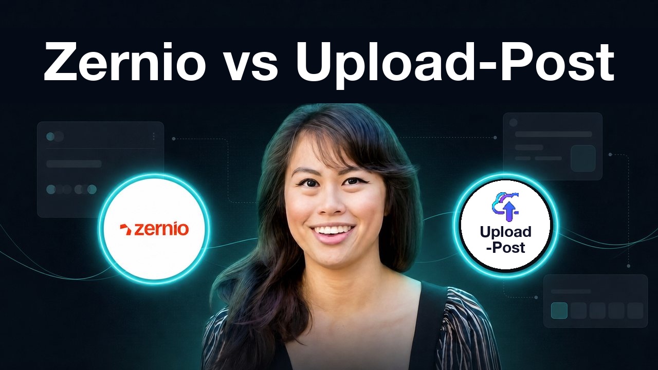Zernio vs Upload-Post: What One Social Media Account Costs
