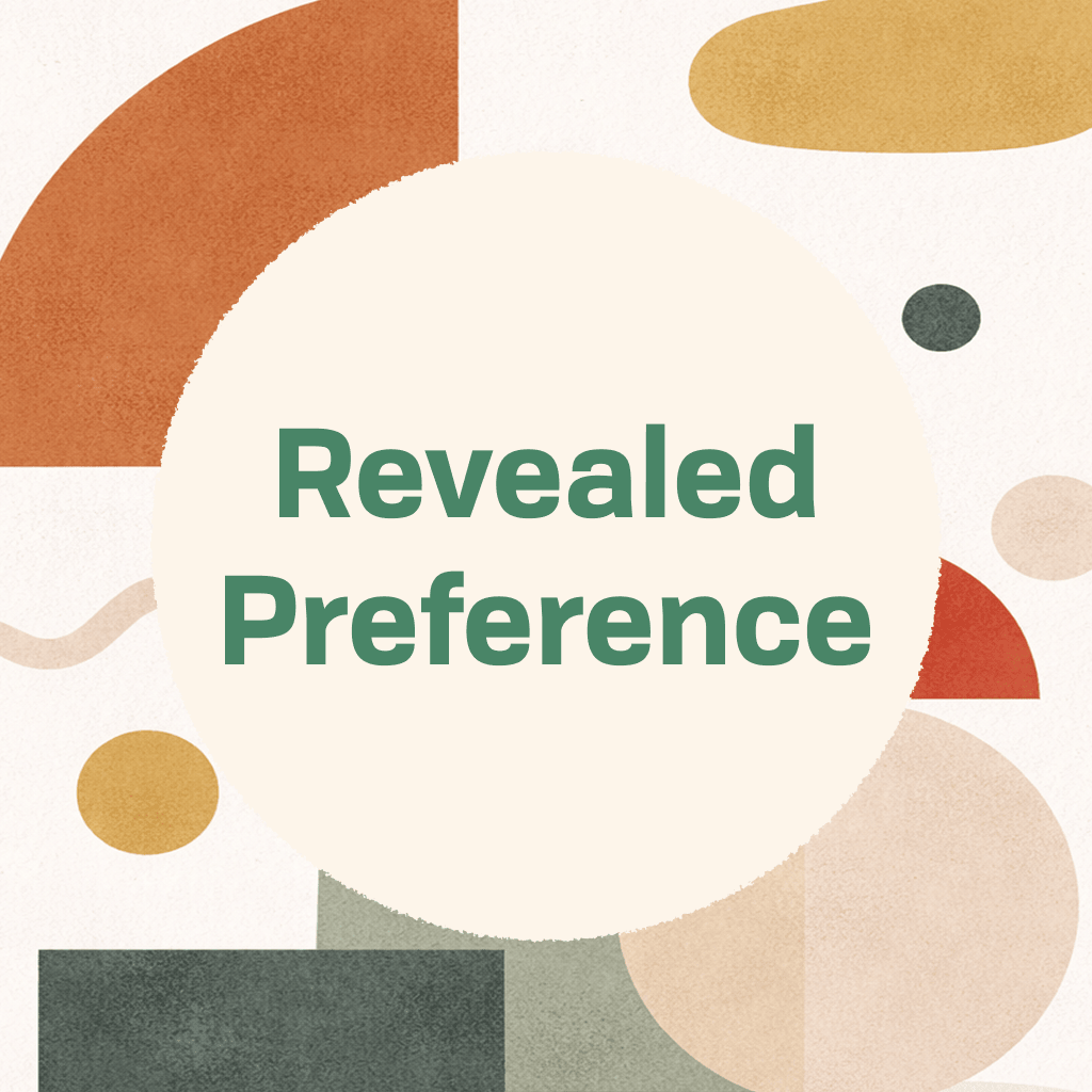 Revealed Preference