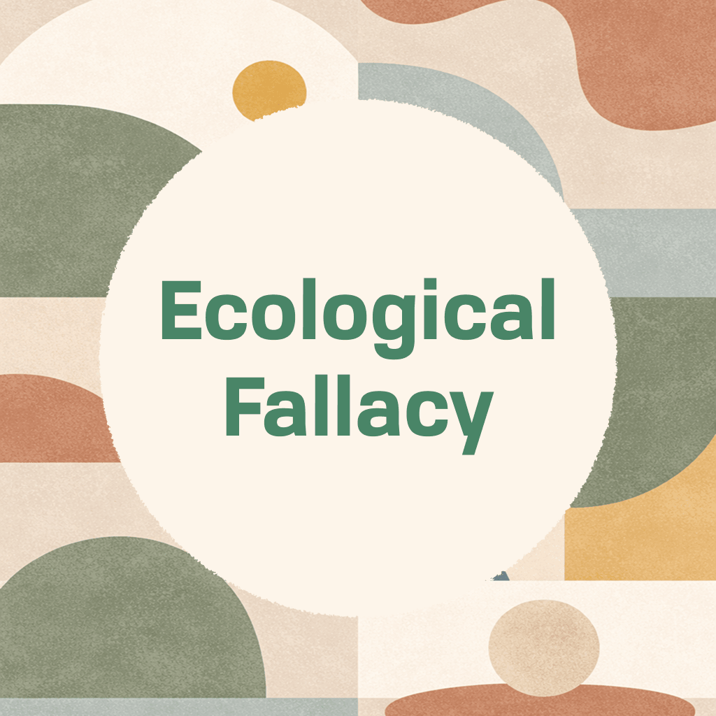 Ecological Fallacy