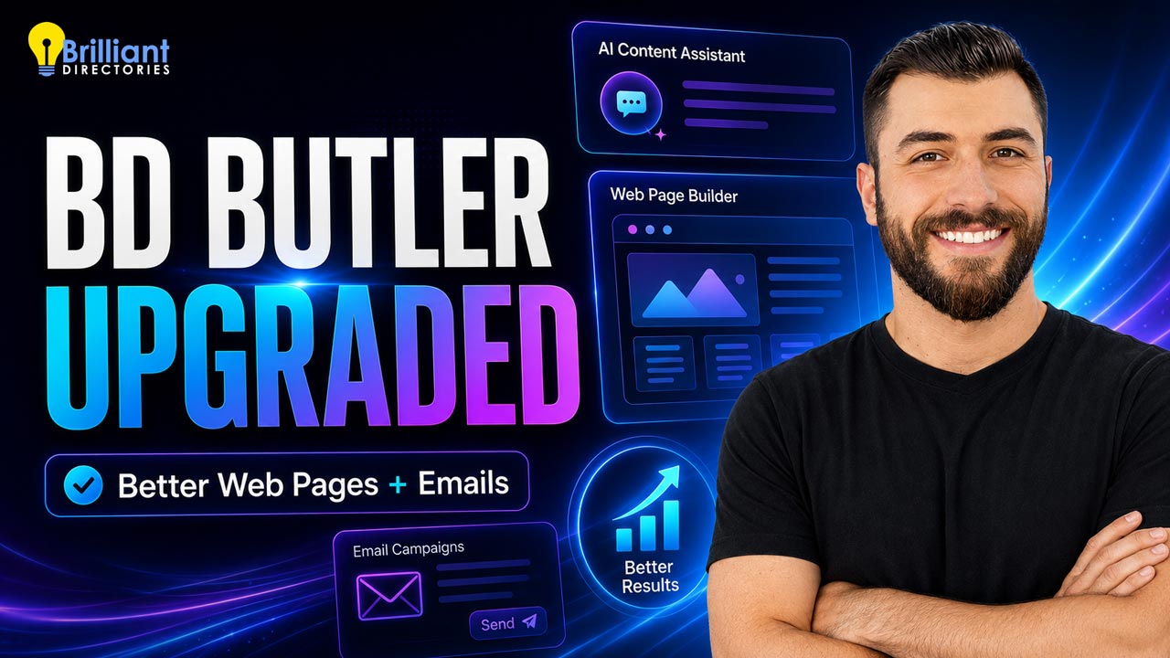 BD Butler Just Got Smarter – Create Better Web Pages & Emails with AI