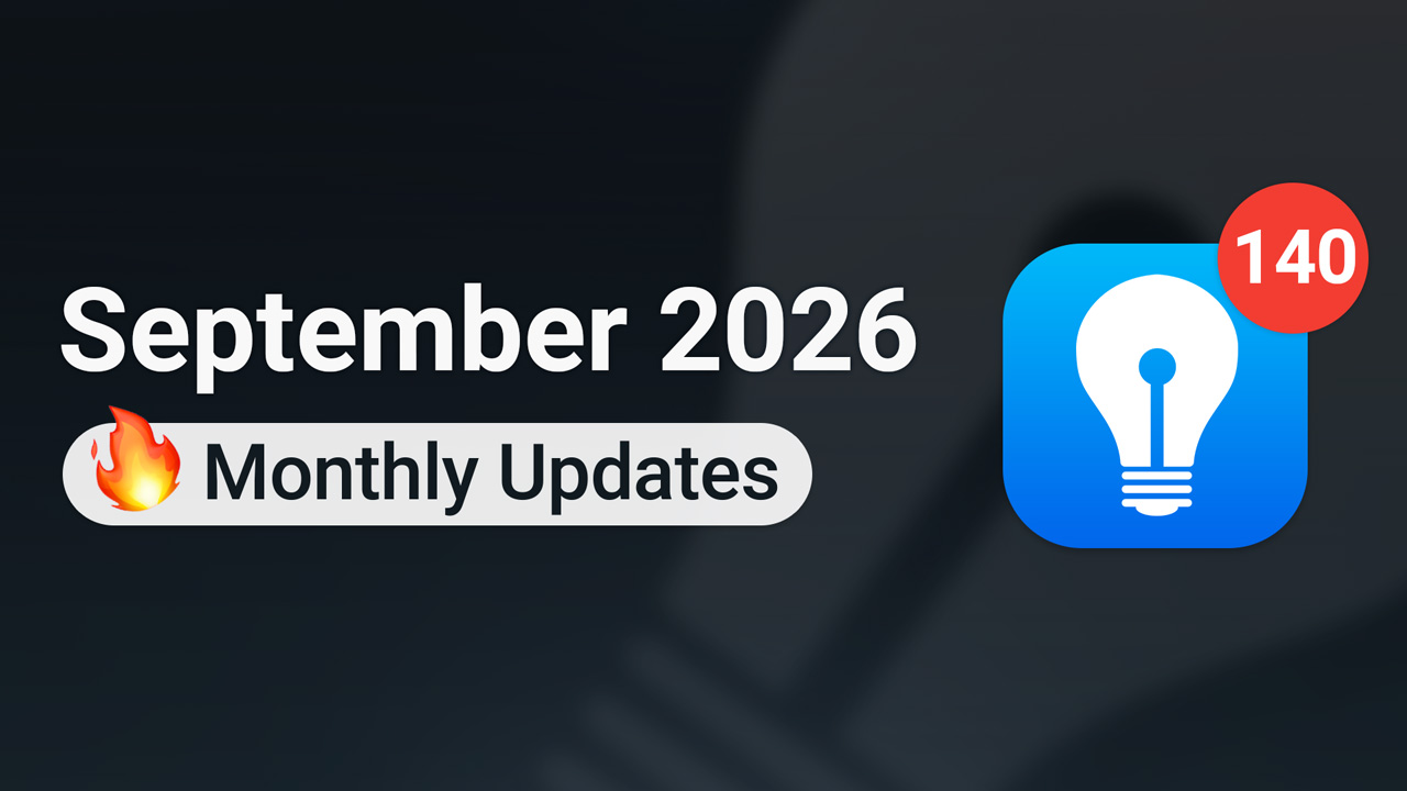 September 2026 – Monthly Changelog