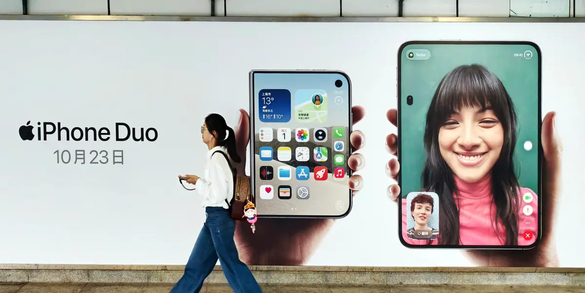 Want Apple's folding iPhone? 'Duo' you have patience?