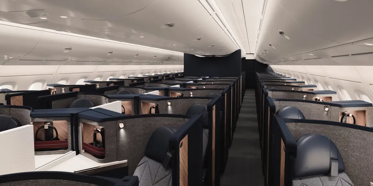 British Airways is launching the world's largest business-class cabin on its Airbus A380s. Take a look inside.