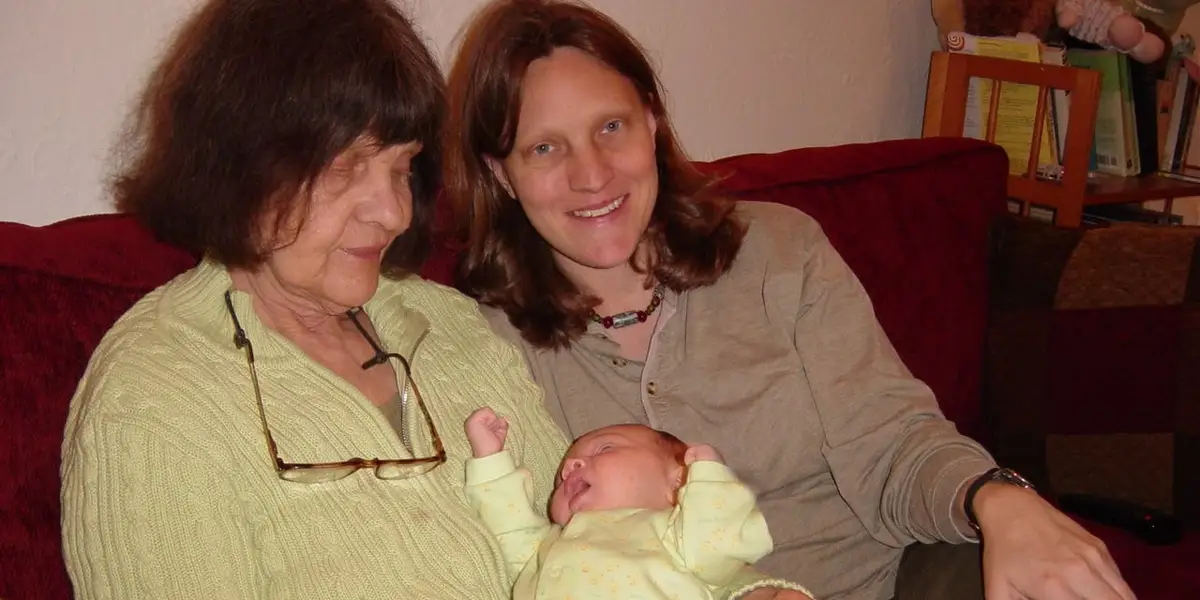 My mom was raising me and caring for her mom with Alzheimer's. Our neighbors became our village.