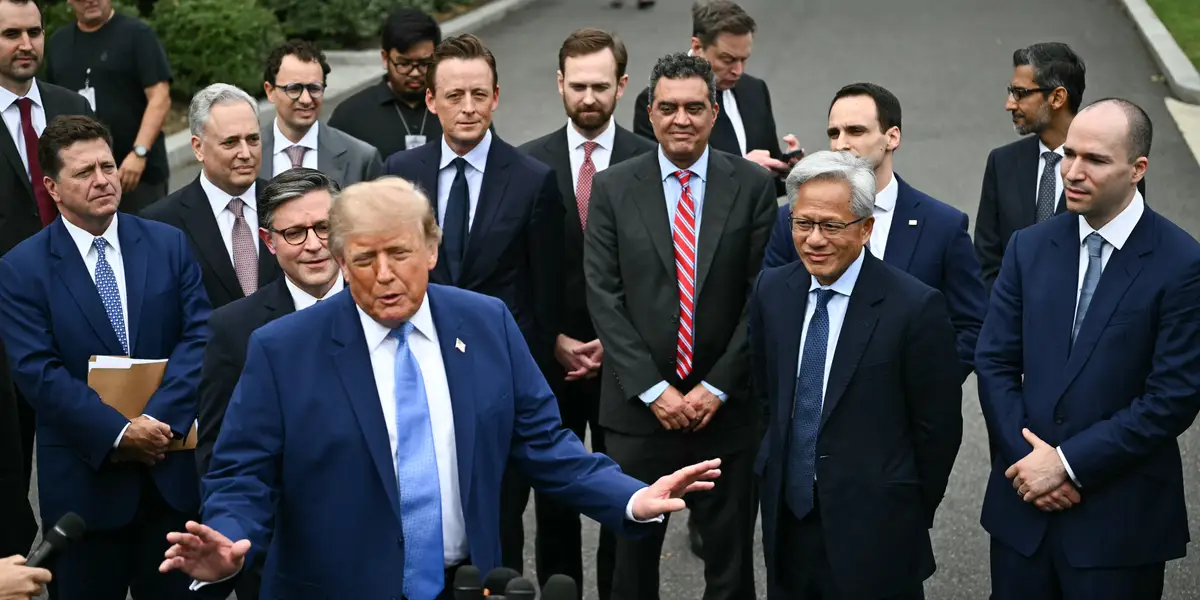 4 wild moments from Trump’s AI safety lunch with tech leaders