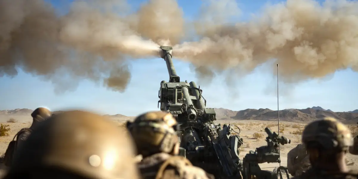 The US Army needs to get rid of old explosives near its new artillery ammo plant. They're too dangerous to move, so it's blowing them up.