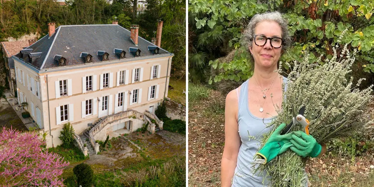 At 56, I bought a chateau in France. I never imagined I'd spend my midlife creating my dream home and business.