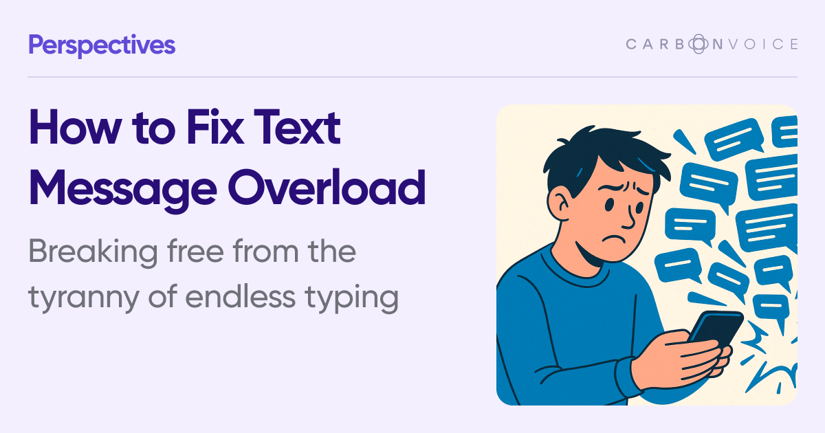 How to Fix Text Message Overload