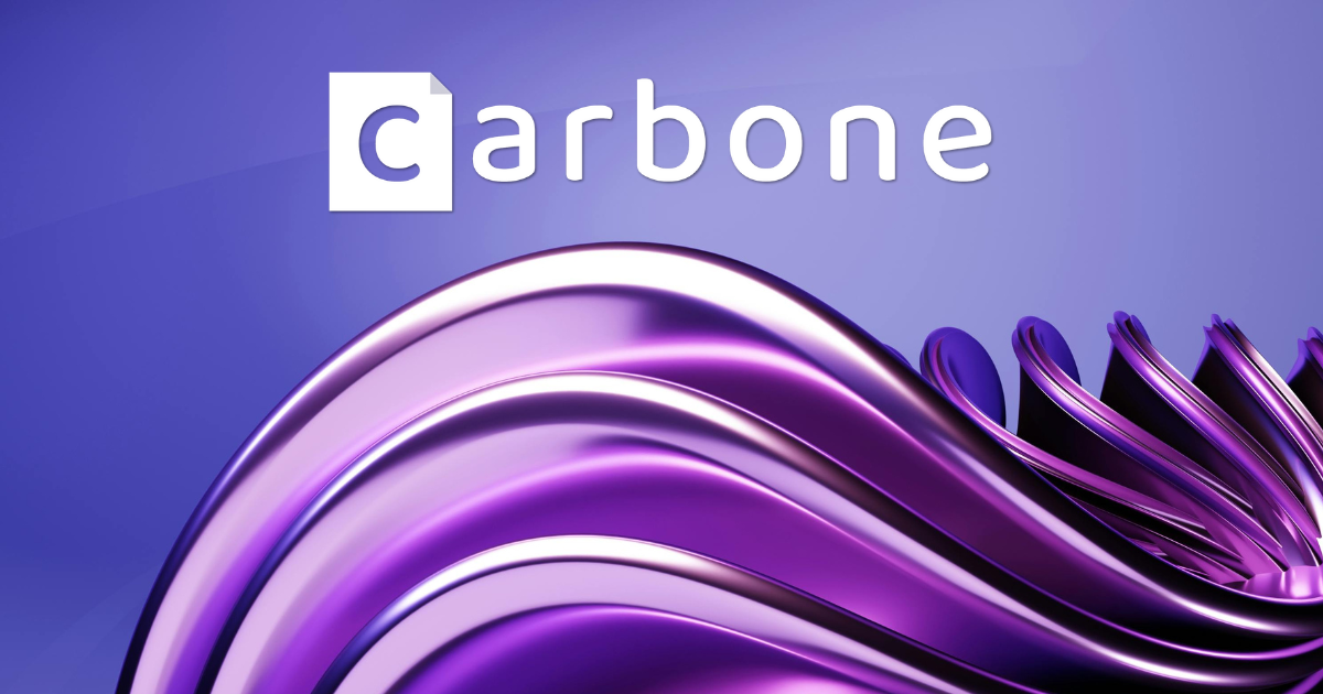 Carbone Templating Cheat Sheet
